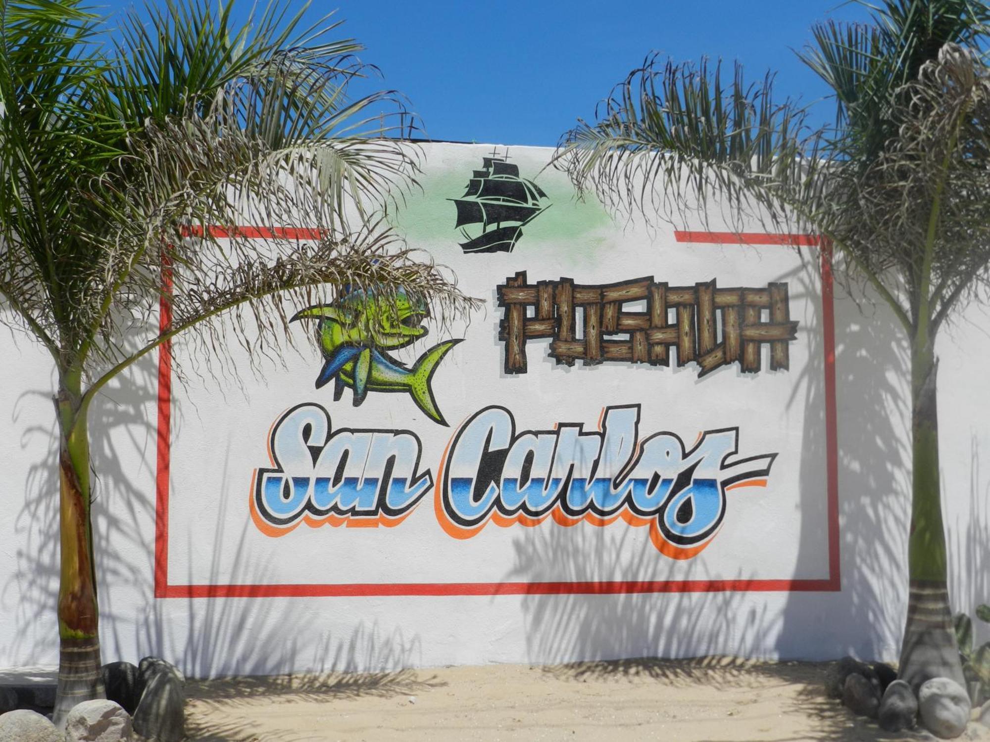 Posada San Carlos Puerto San Carlos ภายนอก รูปภาพ