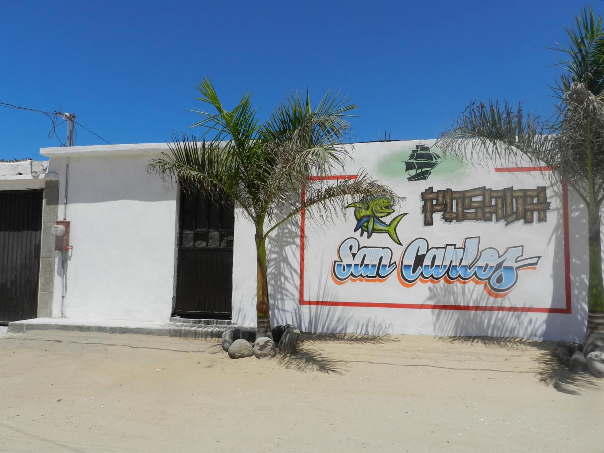 Posada San Carlos Puerto San Carlos ภายนอก รูปภาพ